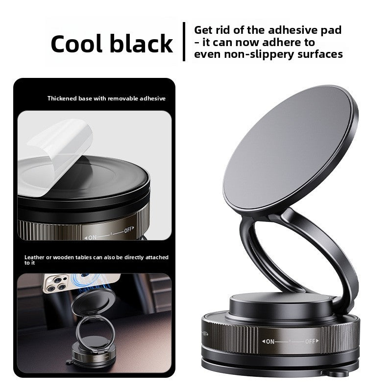 Vacuum Suction Magnetic Car Phone Holder