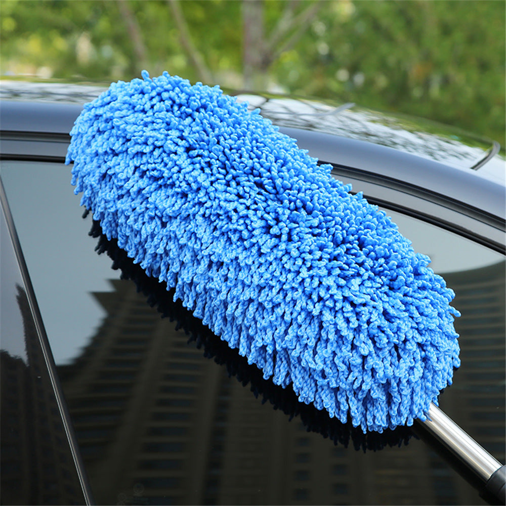 Extendable Car Wash Mop – Soft Bristle, Scratch-Free Cleaning for All Vehicle Sizes