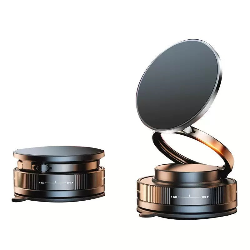 Vacuum Suction Magnetic Car Phone Holder