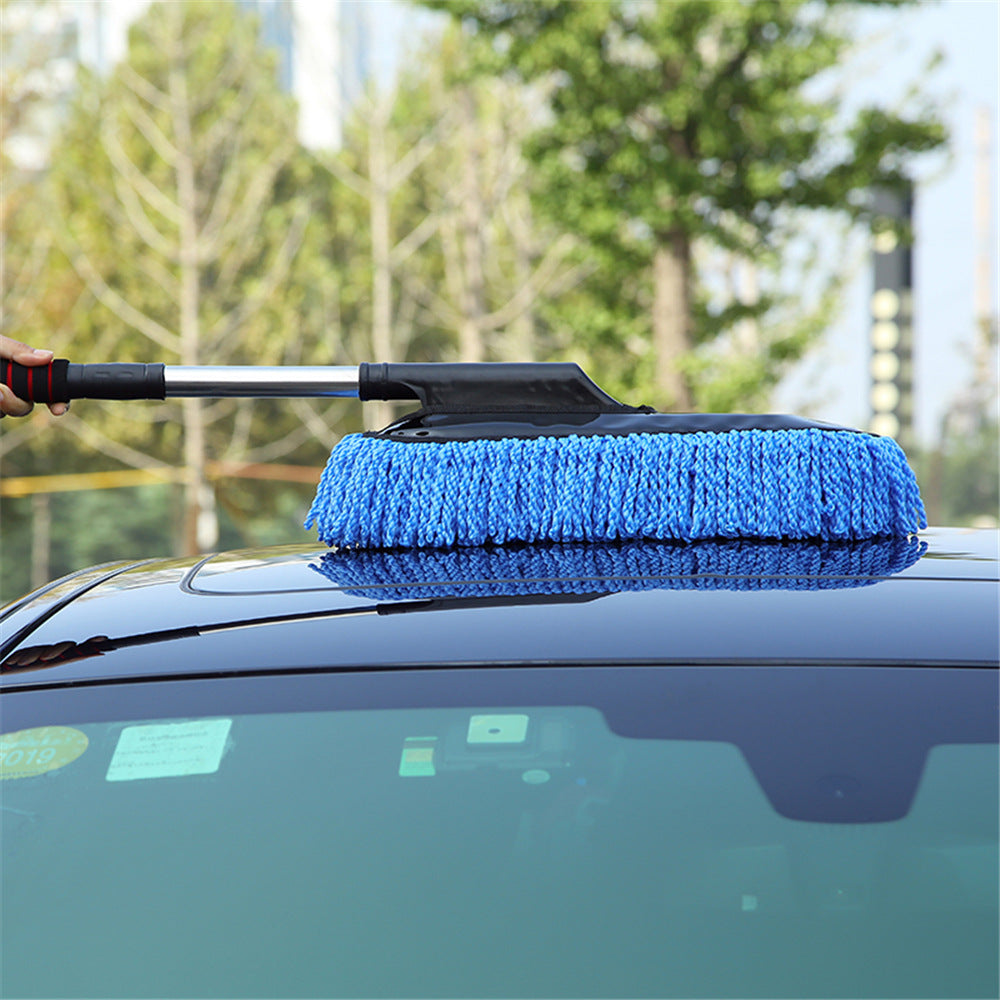 Extendable Car Wash Mop – Soft Bristle, Scratch-Free Cleaning for All Vehicle Sizes